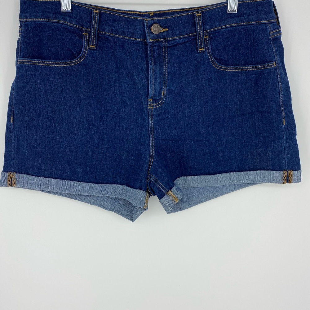 NWOT Old Navy Dark Wash Jean Shorts Size 14